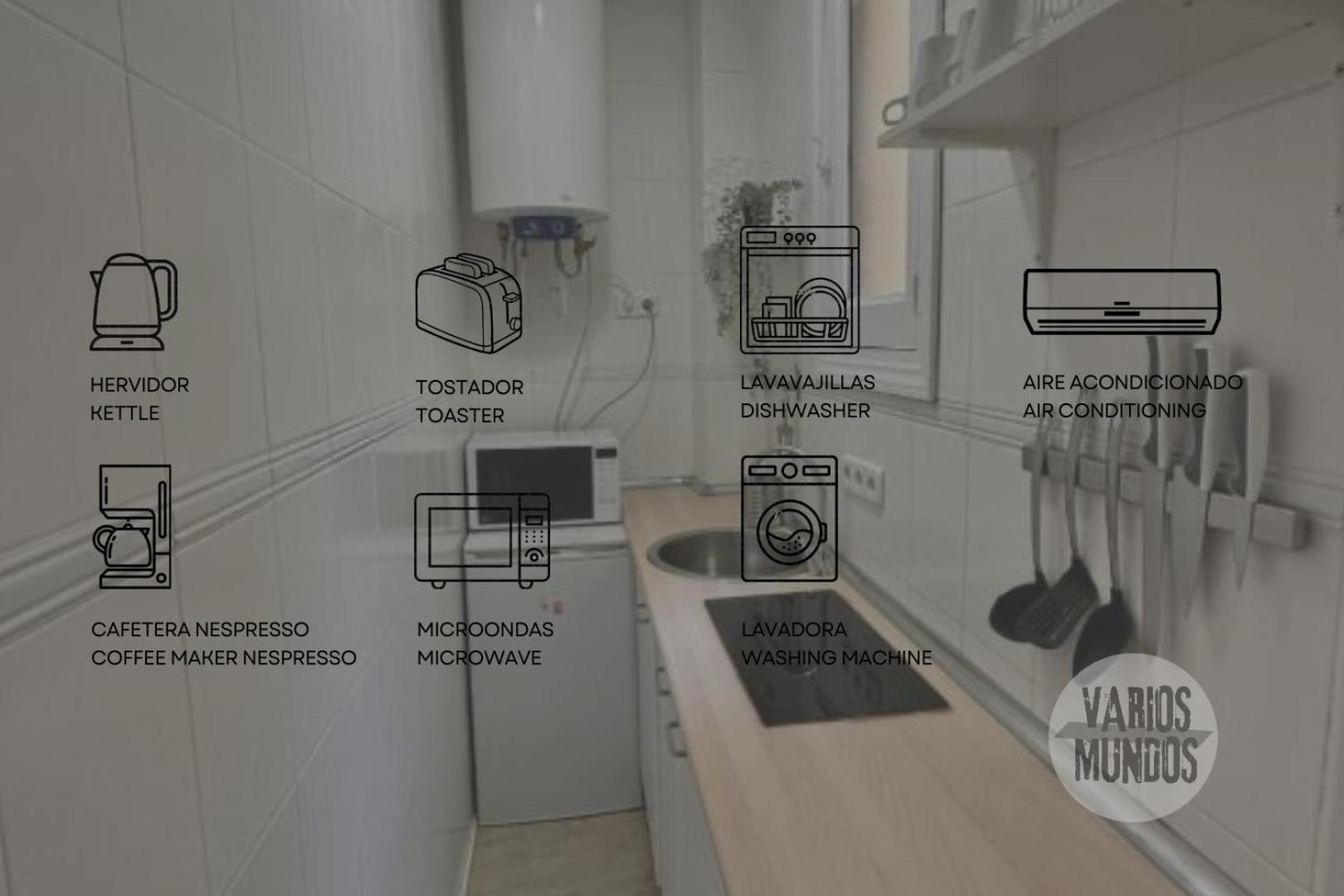 Central Loft Para 3Pax En Huertas-Cortes Madrid Eksteriør billede